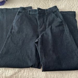 Ann Taylor high waisted wide leg pant.